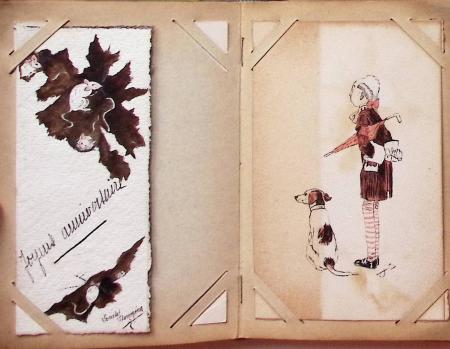 CPA: 2 classeurs de CPA fantaisie et illustrateurs,