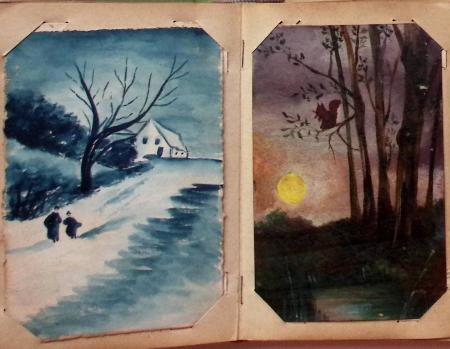 CPA: 2 classeurs de CPA fantaisie et illustrateurs,