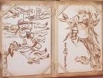 CPA: 2 classeurs de CPA fantaisie et illustrateurs,