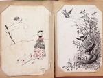 CPA: 2 classeurs de CPA fantaisie et illustrateurs,