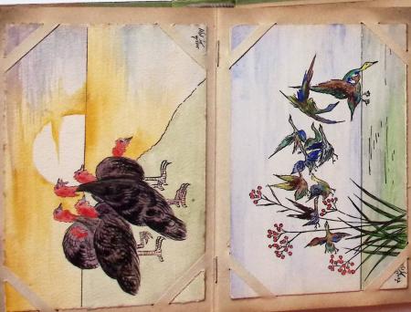 CPA: 2 classeurs de CPA fantaisie et illustrateurs,