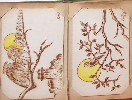 CPA: 2 classeurs de CPA fantaisie et illustrateurs,