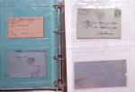 1849-1876, Deux gros classeurs de lettres classiques,