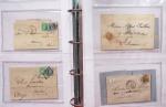 1849-1876, Deux gros classeurs de lettres classiques,