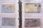 1849-1876, Deux gros classeurs de lettres classiques,