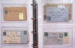 1849-1876, Deux gros classeurs de lettres classiques,