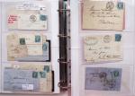 1849-1876, Deux gros classeurs de lettres classiques,