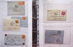 1849-1876, Deux gros classeurs de lettres classiques,