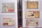 1849-1876, Deux gros classeurs de lettres classiques,