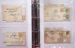 1849-1876, Deux gros classeurs de lettres classiques,