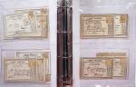 1849-1876, Deux gros classeurs de lettres classiques,