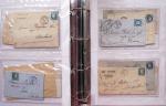 1849-1876, Deux gros classeurs de lettres classiques,