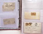 1849-1876, Deux gros classeurs de lettres classiques,