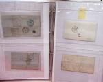 1849-1876, Deux gros classeurs de lettres classiques,