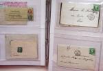 1849-1876, Deux gros classeurs de lettres classiques,