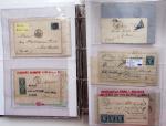 1849-1876, Deux gros classeurs de lettres classiques,