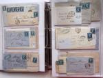1849-1876, Deux gros classeurs de lettres classiques,