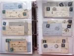 1849-1876, Deux gros classeurs de lettres classiques,