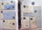 1849-1876, Deux gros classeurs de lettres classiques,