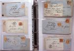 1849-1876, Deux gros classeurs de lettres classiques,
