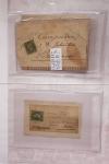 1849-1876, Deux gros classeurs de lettres classiques,