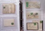 1849-1876, Deux gros classeurs de lettres classiques,