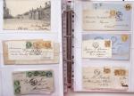 1849-1876, Deux gros classeurs de lettres classiques,