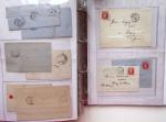 1849-1876, Deux gros classeurs de lettres classiques,
