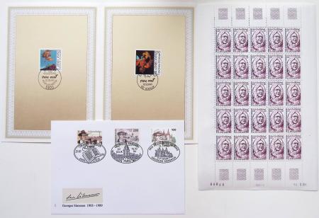 1978-2000, Collection de France en neuf, en 4 volumes,