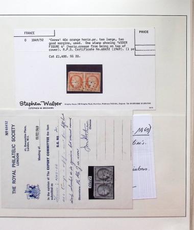 1849-1939,  Collection de France en 2 volumes, avec