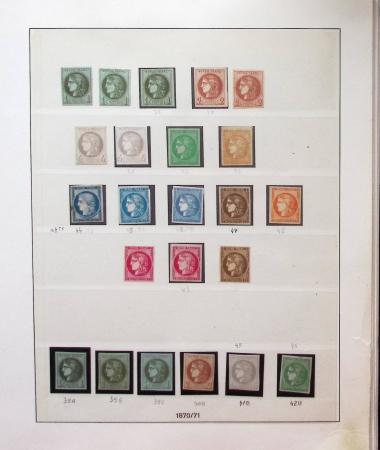1849-1939,  Collection de France en 2 volumes, avec