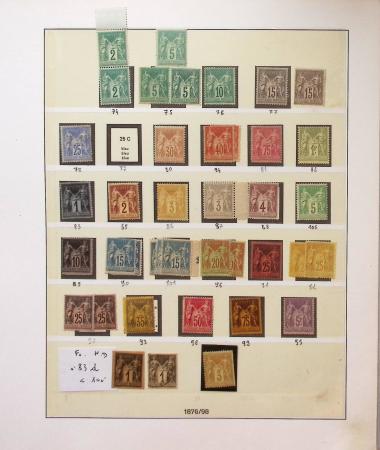 1849-1939,  Collection de France en 2 volumes, avec