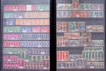 1860-1960, Lot de France en neuf, avec section classique,