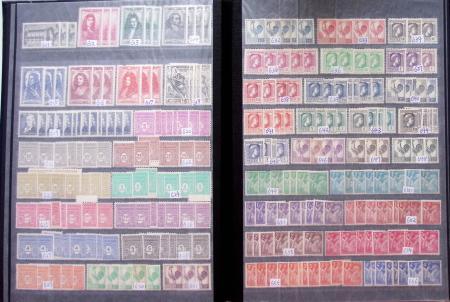 1860-1960, Lot de France en neuf, avec section classique,