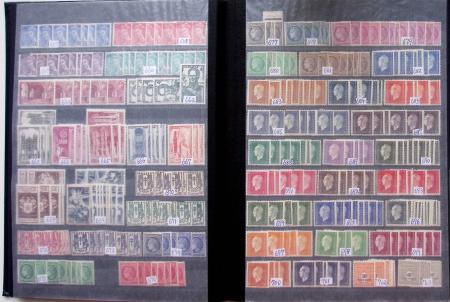 1860-1960, Lot de France en neuf, avec section classique,