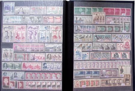 1860-1960, Lot de France en neuf, avec section classique,