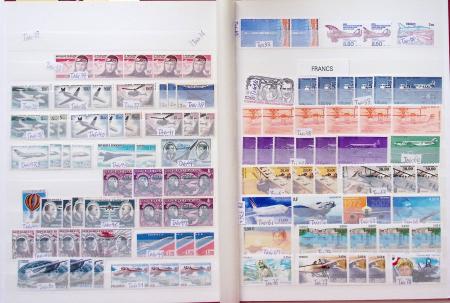 1960-2024, Lot de France neuf, en 8 volumes, en quantité