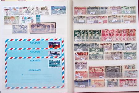 1960-2024, Lot de France neuf, en 8 volumes, en quantité