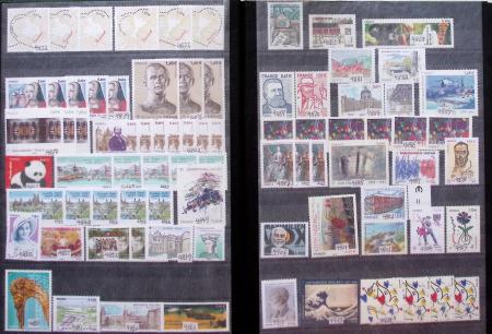 1960-2024, Lot de France neuf, en 8 volumes, en quantité
