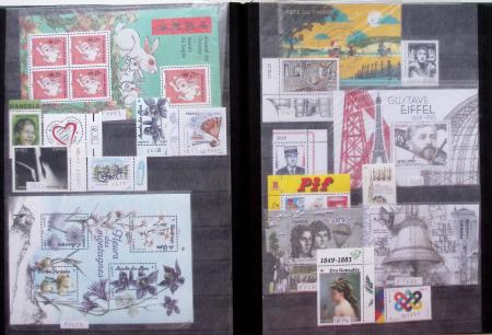 1960-2024, Lot de France neuf, en 8 volumes, en quantité