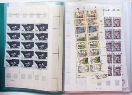 1960-2024, Lot de France neuf, en 8 volumes, en quantité