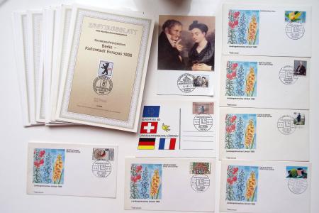 1870-1980, Collection d'Allemagne neuf set obl., dont