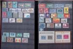 1870-1980, Collection d'Allemagne neuf set obl., dont