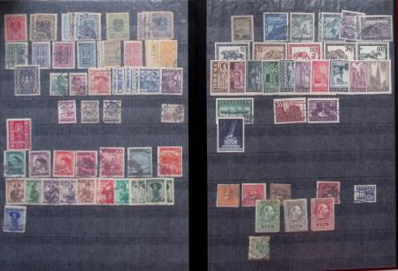 1870-1980, Collection d'Allemagne neuf set obl., dont