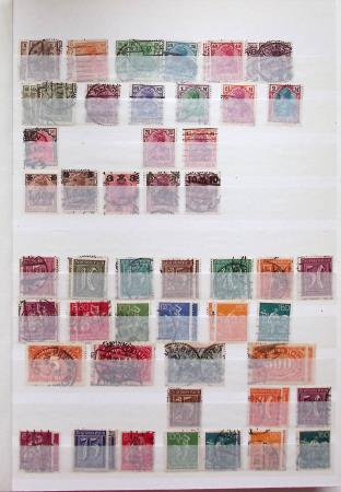 1870-1980, Collection d'Allemagne neuf set obl., dont