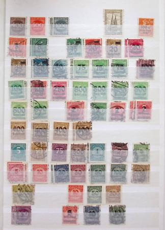 1870-1980, Collection d'Allemagne neuf set obl., dont