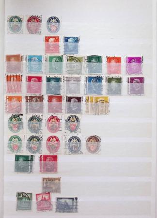 1870-1980, Collection d'Allemagne neuf set obl., dont
