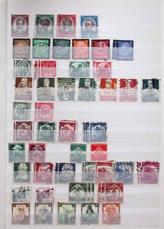1870-1980, Collection d'Allemagne neuf set obl., dont