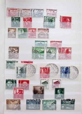 1870-1980, Collection d'Allemagne neuf set obl., dont