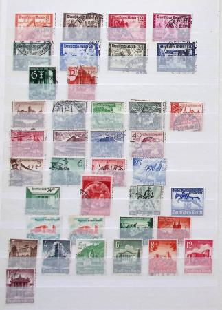 1870-1980, Collection d'Allemagne neuf set obl., dont